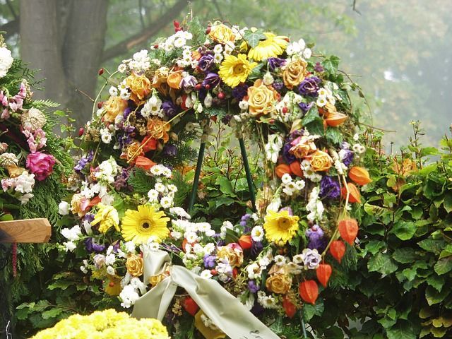 significado de las flores de funeral